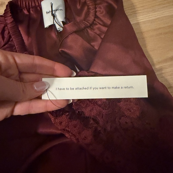 Reformation Fern Shorts in romance - Picture 7 of 7